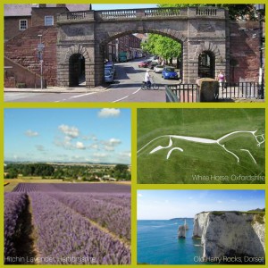 Things to Do - England - Chester - Dorset - Oxfordshire