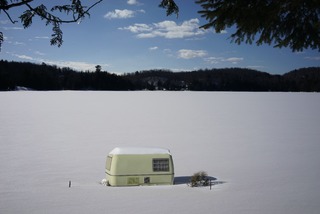 winter caravanning