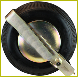 wheel clamp caravan security