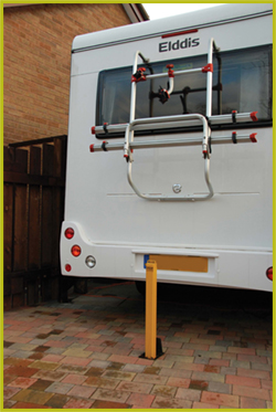 caravan hitch post