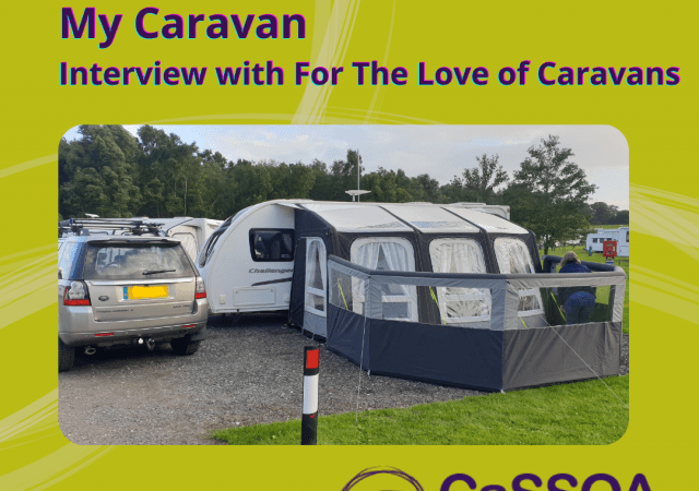 caravan vlogger