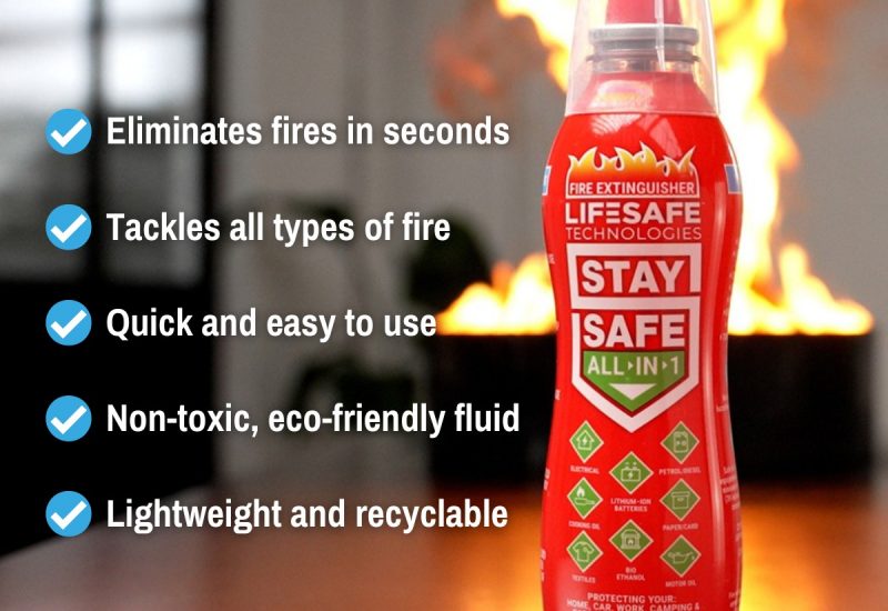 staysafe portable fire extinguisher